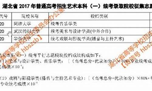 2017年湖北高考录取分数线,2017湖北高考本科线