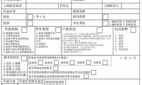 高考报名信息表在哪可以看到,高考报名信息表是什么