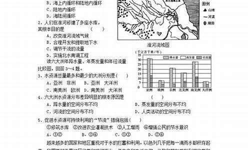 2016年地理高考试卷全国一卷_地理2016小高考试卷