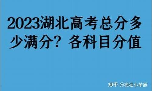 高考满分是多少湖北考生-高考满分是多少湖北