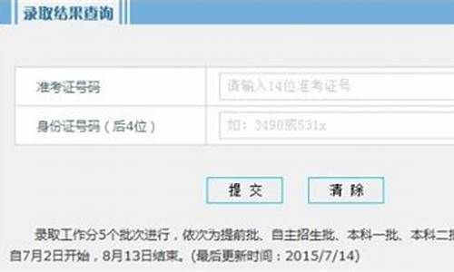 2015山东高考录取查询-2015年高考山东分数线